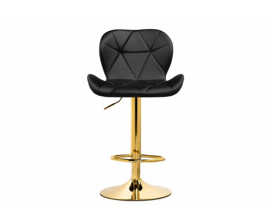 Барный стул Trio black / gold, изображение 2 | Интернет магазин мебели и декора LifeDekor