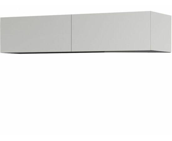 Шкаф навесной «Альда 2Д 1» КМК 0782.3, белый/белый глянец | Интернет магазин мебели и декора LifeDekor