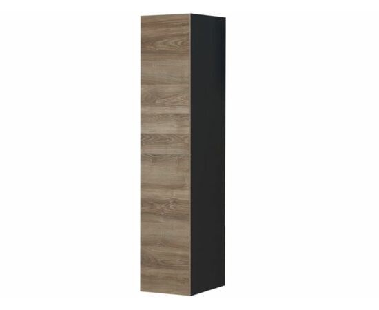 Шкаф навесной «Альда 2Д» КМК 0782.2, черный/дуб велингтон | Интернет магазин мебели и декора LifeDekor