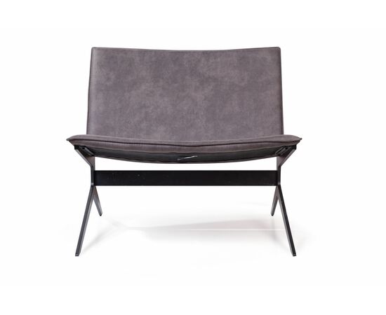 Кресло Fly, замша серый, изображение 4 | Интернет магазин мебели и декора LifeDekor