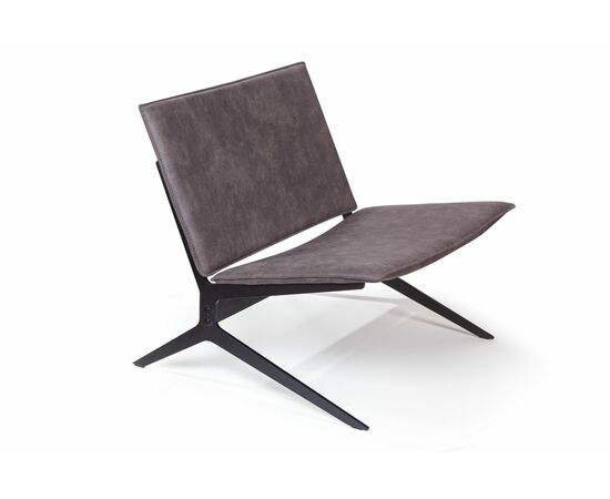 Кресло Fly, замша серый, изображение 8 | Интернет магазин мебели и декора LifeDekor