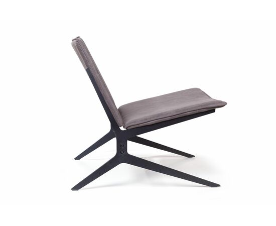 Кресло Fly, замша серый, изображение 10 | Интернет магазин мебели и декора LifeDekor