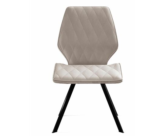 Стул DikLine 242M B03 BEIGE/ ножки черные, изображение 4 | Интернет магазин мебели и декора LifeDekor