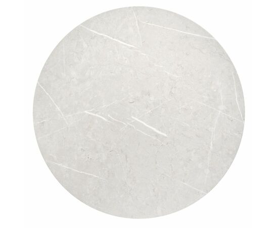 Набор кофейных столиков Tango бежевый мрамор с белыми ножками, 2шт, изображение 12 | Интернет магазин мебели и декора LifeDekor