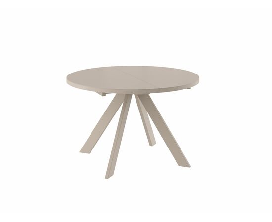 Стол Рондо D120, Капучино Маттелюкс/Капучино | Интернет магазин мебели и декора LifeDekor