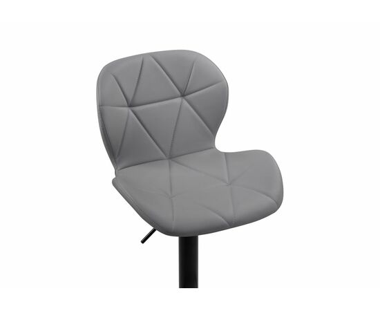 Барный стул Trio light gray / black, изображение 5 | Интернет магазин мебели и декора LifeDekor