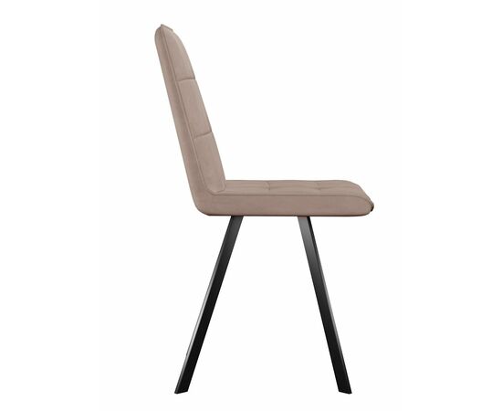 Стул DikLine 280 B5 LATTE, ножки черные, изображение 4 | Интернет магазин мебели и декора LifeDekor