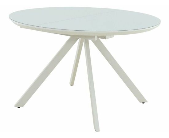 Стол «Лондон» исп. 1, стекло Opti СВ, белый, изображение 2 | Интернет магазин мебели и декора LifeDekor