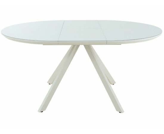 Стол «Лондон» исп. 1, стекло Opti СВ, белый, изображение 6 | Интернет магазин мебели и декора LifeDekor