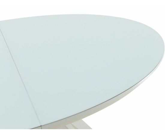 Стол «Лондон» исп. 1, стекло Opti СВ, белый, изображение 7 | Интернет магазин мебели и декора LifeDekor