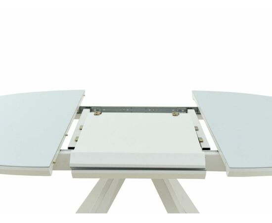 Стол «Лондон» исп. 1, стекло Opti СВ, белый, изображение 8 | Интернет магазин мебели и декора LifeDekor