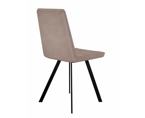 Стул DikLine 280 B5 LATTE, ножки черные, изображение 3 | Интернет магазин мебели и декора LifeDekor