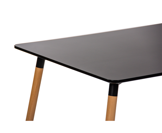 Стол EAMES 2 черный 120*80 см, изображение 3 | Интернет магазин мебели и декора LifeDekor
