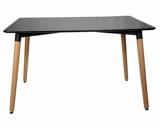 Стол EAMES 2 черный 120*80 см, изображение 2 | Интернет магазин мебели и декора LifeDekor