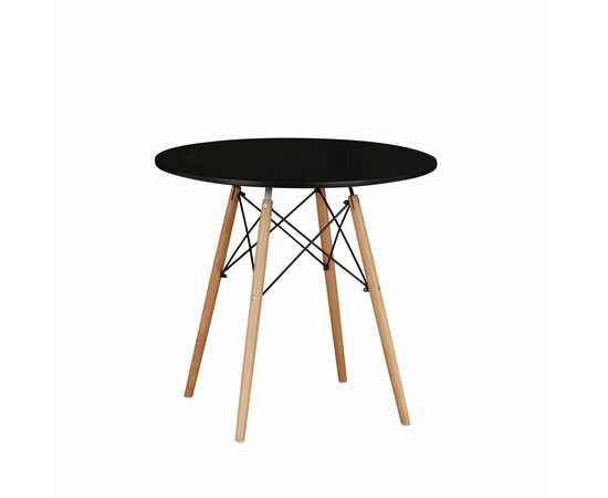 Стол EAMES черный D100, изображение 2 | Интернет магазин мебели и декора LifeDekor