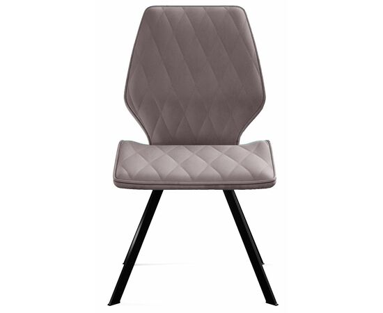 Стул DikLine 243 B5 LATTE поворотный/ ножки черные, изображение 3 | Интернет магазин мебели и декора LifeDekor