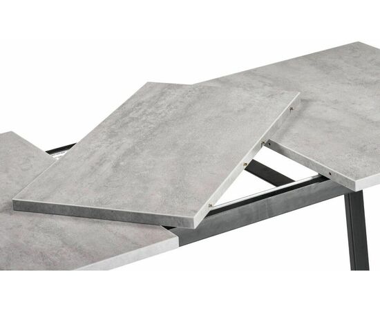 Стол JACK 138-180*85 Бетон Портленд/черный, изображение 5 | Интернет магазин мебели и декора LifeDekor