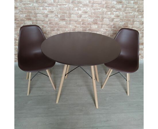 Стол EAMES черный D100, изображение 5 | Интернет магазин мебели и декора LifeDekor