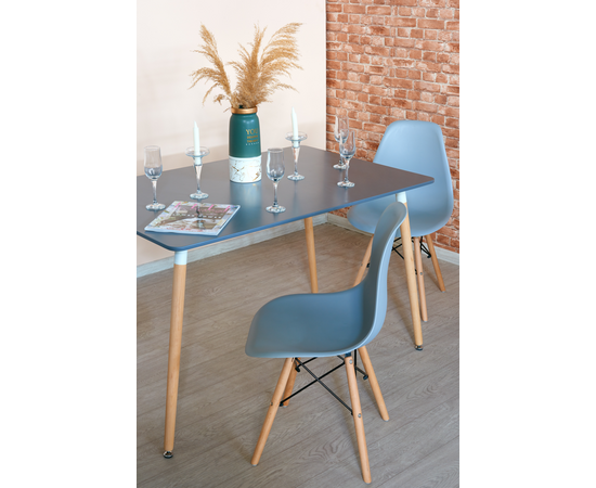 Стол EAMES 2 серый 120*80 см, изображение 7 | Интернет магазин мебели и декора LifeDekor