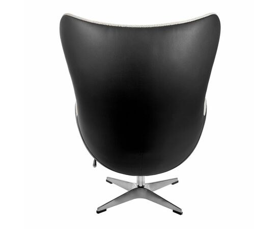 Кресло EGG STYLE CHAIR черный, экокожа, изображение 4 | Интернет магазин мебели и декора LifeDekor