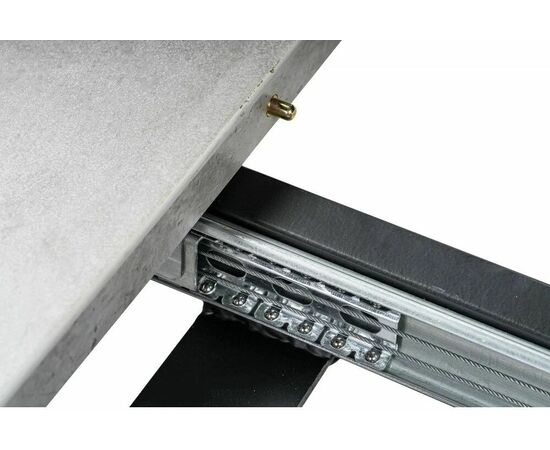 Стол JACK 138-180*85 Бетон Портленд/черный, изображение 4 | Интернет магазин мебели и декора LifeDekor