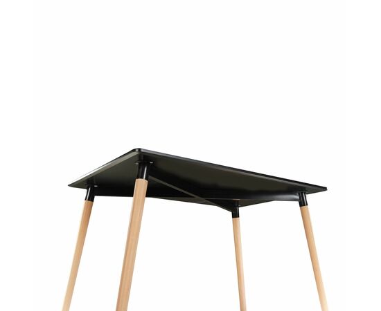 Стол EAMES 2 черный 120*80 см, изображение 4 | Интернет магазин мебели и декора LifeDekor