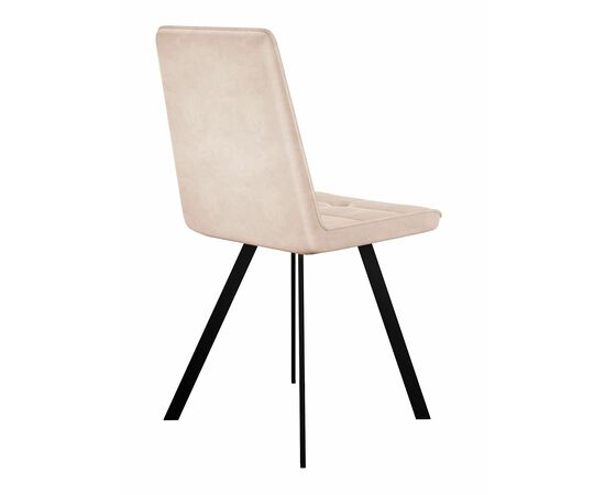 Стул DikLine 280 B03 BEIGE, ножки черные, изображение 3 | Интернет магазин мебели и декора LifeDekor