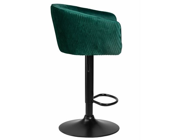 Стул барный DOBRIN DARCY BLACK, зеленый велюр (1922-9), Вариант: зеленый велюр (1922-9), изображение 3 | Интернет магазин мебели и декора LifeDekor