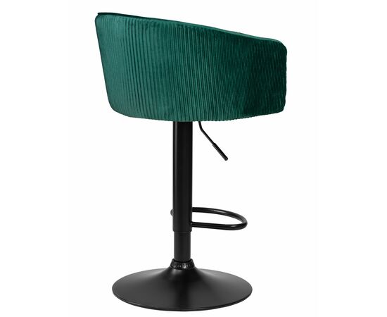 Стул барный DOBRIN DARCY BLACK, зеленый велюр (1922-9), Вариант: зеленый велюр (1922-9), изображение 4 | Интернет магазин мебели и декора LifeDekor