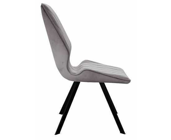 Стул DikLine 243 B5 LATTE поворотный/ ножки черные, изображение 2 | Интернет магазин мебели и декора LifeDekor