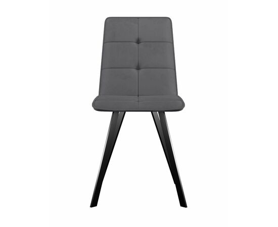 Стул DikLine 280 B28 ANTRACITE, ножки черные, изображение 2 | Интернет магазин мебели и декора LifeDekor