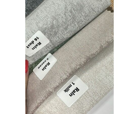 Стул АЛИСТЕР, цвет RAIN 16 пыльный серый, велюр / черный каркас М-City, изображение 2 | Интернет магазин мебели и декора LifeDekor