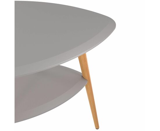 Стол журнальный Дублин графит/бук, изображение 3 | Интернет магазин мебели и декора LifeDekor