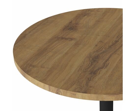 Стол журнальный Кат дуб вотан/черный, изображение 5 | Интернет магазин мебели и декора LifeDekor