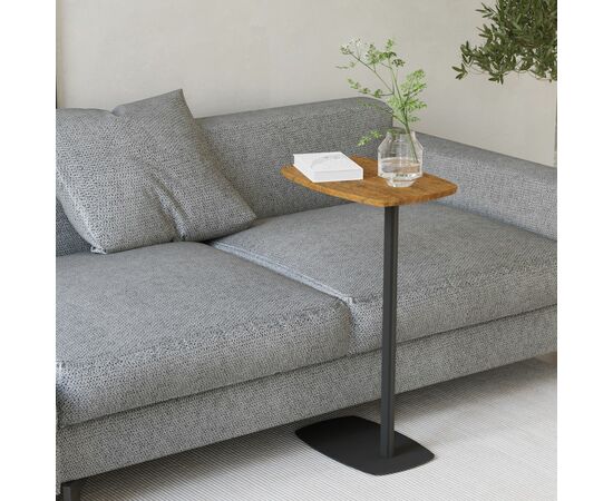 Стол придиванный Дей дуб американский/черный, изображение 6 | Интернет магазин мебели и декора LifeDekor