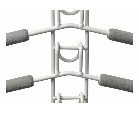 Вешалка-трансформер для одежды Гинго 5 в 1 серая, изображение 2 | Интернет магазин мебели и декора LifeDekor