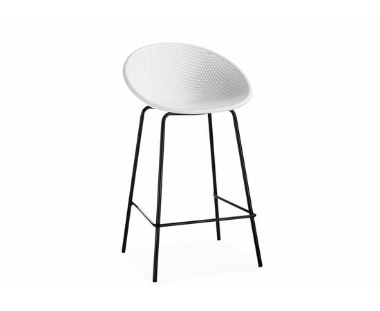 Барный стул Zeta white / black | Интернет магазин мебели и декора LifeDekor