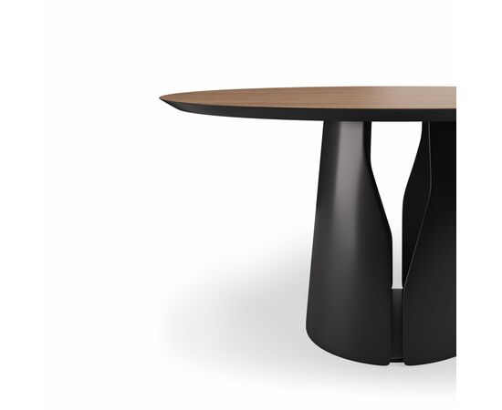 Стол круглый Giano 120, шпон, изображение 7 | Интернет магазин мебели и декора LifeDekor