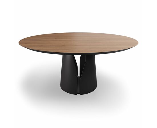 Стол круглый Giano 140, шпон | Интернет магазин мебели и декора LifeDekor