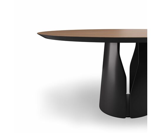 Стол круглый Giano 140, шпон, изображение 7 | Интернет магазин мебели и декора LifeDekor