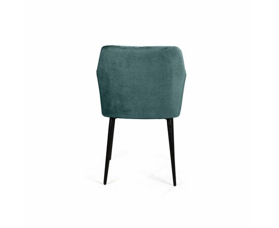 Стул с подлокотниками Robert, бархат зелёный 19, изображение 7 | Интернет магазин мебели и декора LifeDekor