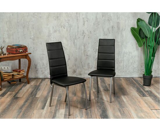 Кухонный стул SHADO Зевс бриллиант черный, изображение 10 | Интернет магазин мебели и декора LifeDekor