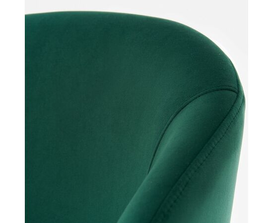 Дизайнерский стул Cosmos изумрудный, основание хром, изображение 5 | Интернет магазин мебели и декора LifeDekor