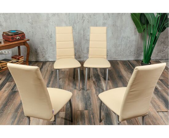 Кухонный стул SHADO Зевс бриллиант бежевый, изображение 6 | Интернет магазин мебели и декора LifeDekor