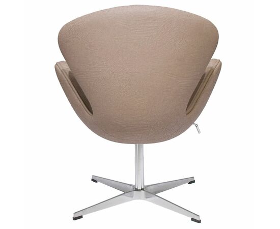 Кресло SWAN STYLE CHAIR латте, экокожа, изображение 4 | Интернет магазин мебели и декора LifeDekor