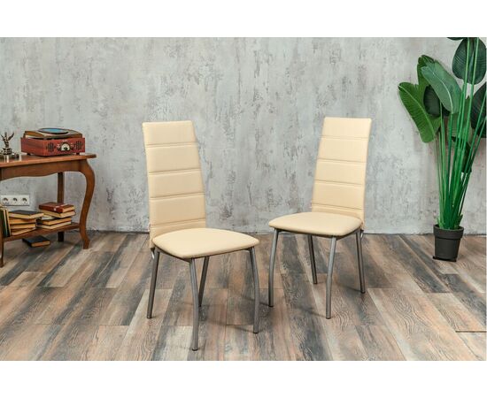 Кухонный стул SHADO Зевс бриллиант бежевый, изображение 10 | Интернет магазин мебели и декора LifeDekor