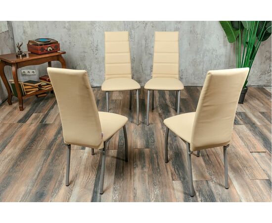 Кухонный стул SHADO Зевс бриллиант бежевый, изображение 5 | Интернет магазин мебели и декора LifeDekor