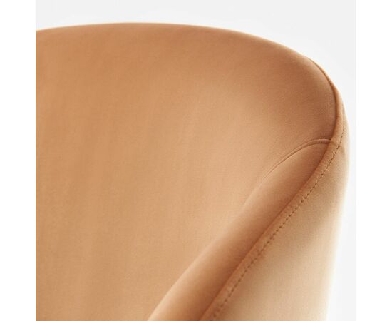 Дизайнерский стул Cosmos янтарный, основание хром, изображение 7 | Интернет магазин мебели и декора LifeDekor