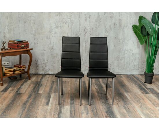 Кухонный стул SHADO Зевс бриллиант черный, изображение 7 | Интернет магазин мебели и декора LifeDekor