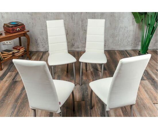 Кухонный стул SHADO Зевс бриллиант белый, изображение 6 | Интернет магазин мебели и декора LifeDekor